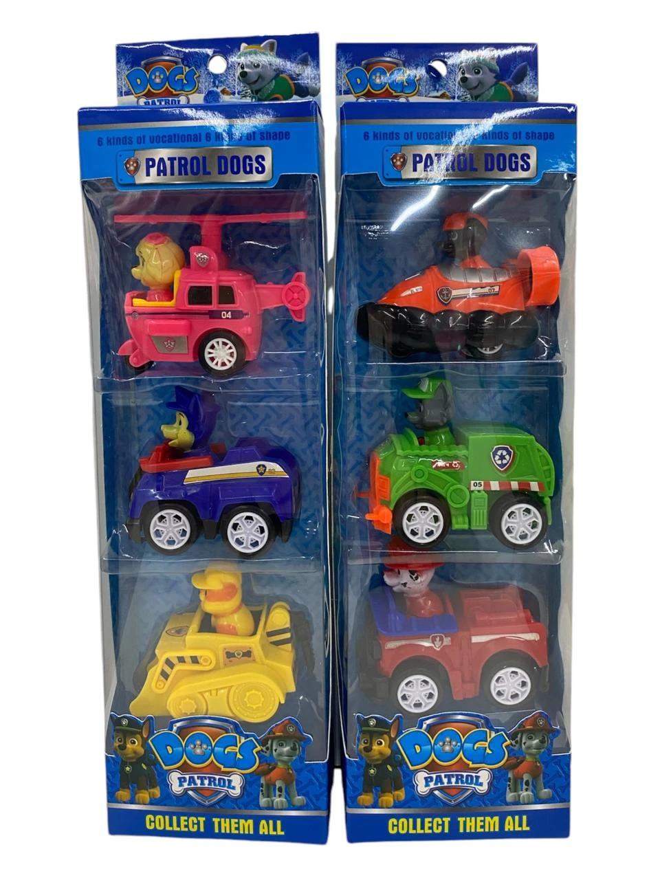Paw patrol x3 caja