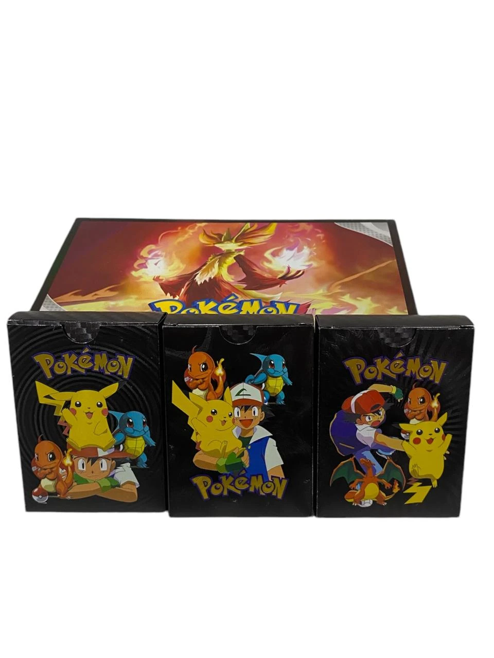 Mazo cartas pokemon negro
