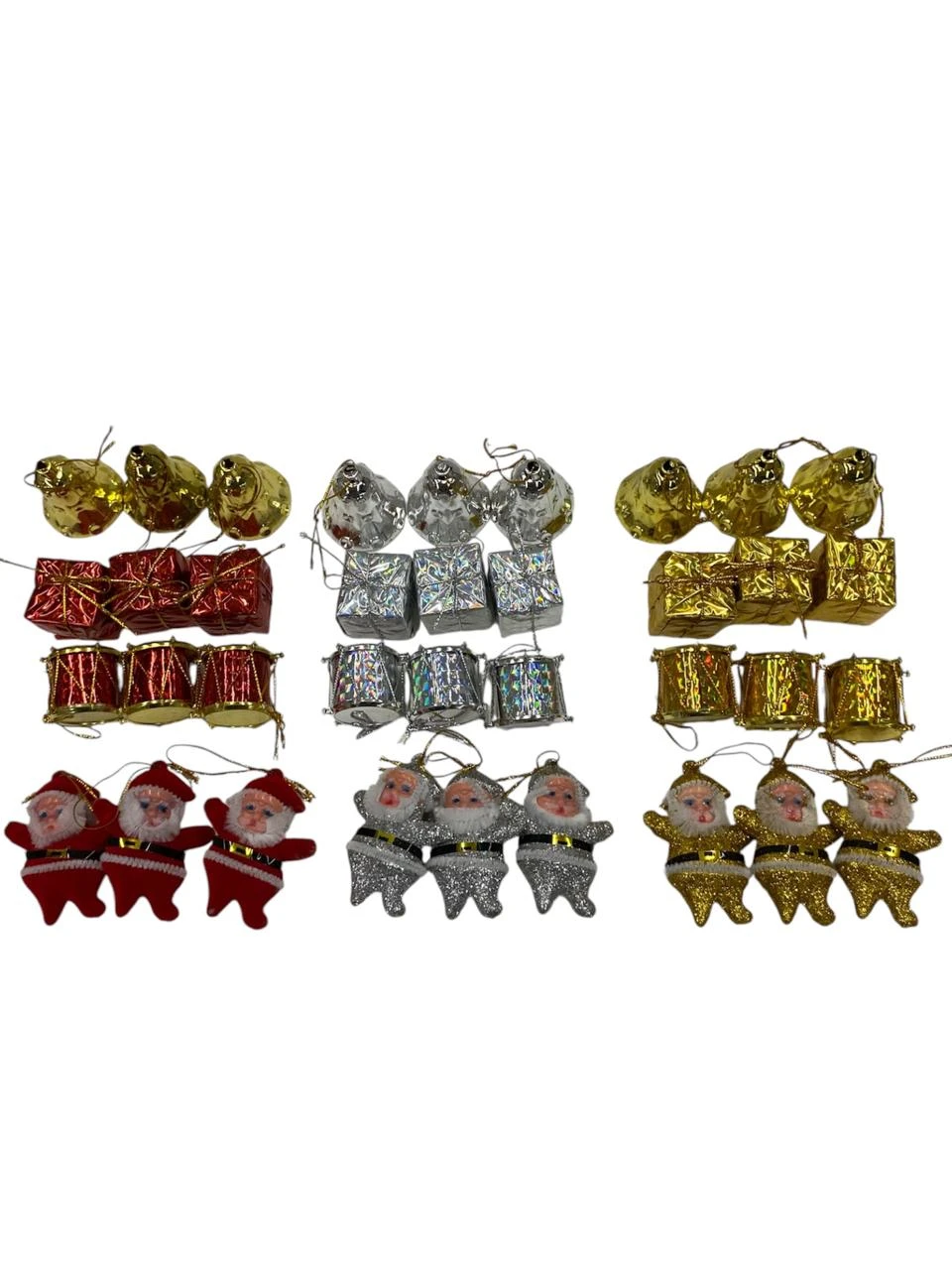 Set adornos x12 20x11 cm