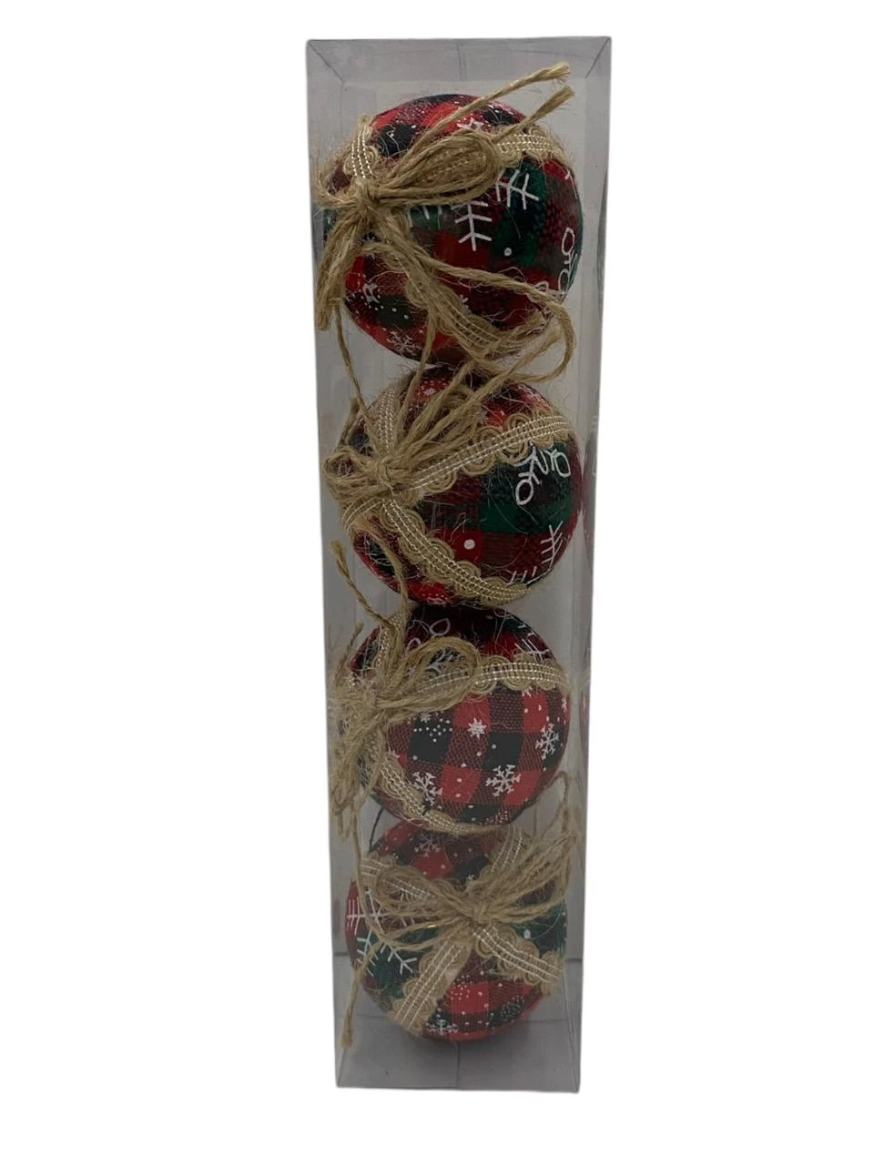 Box bolas x4 27x7cm
