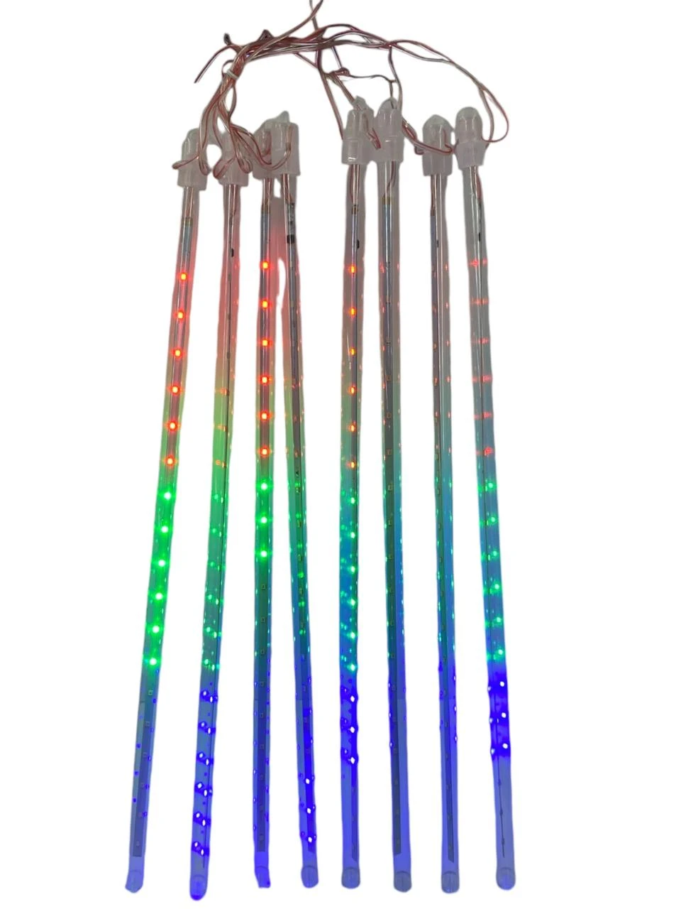 Luz meteoro x8 tubos