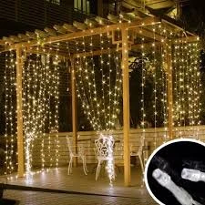 Cortina led calida 2x2m