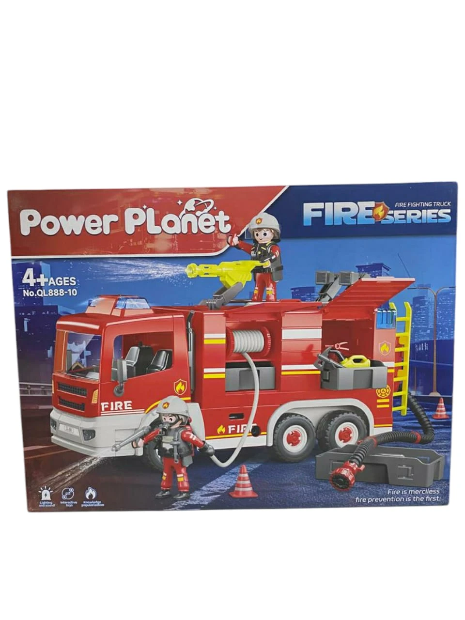 Camion bomberos c/ luz y sonido