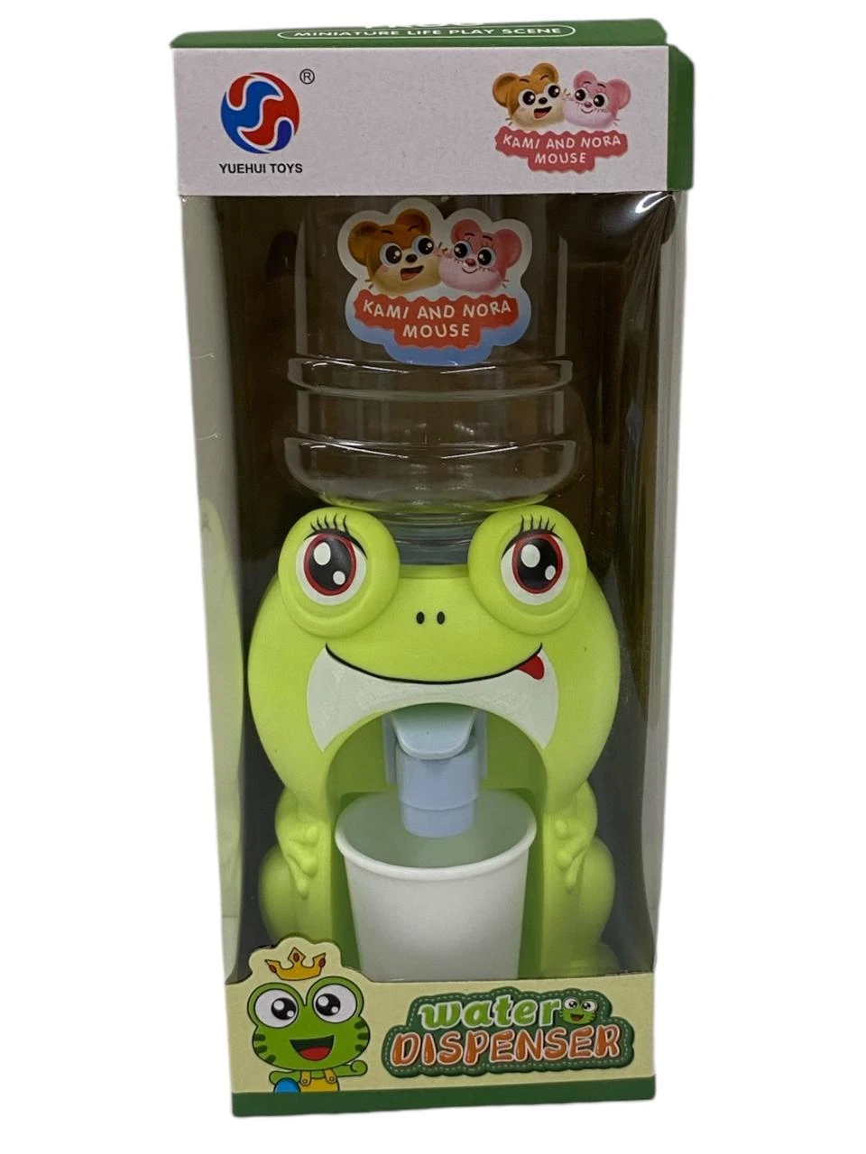 Dispenser de agua rana