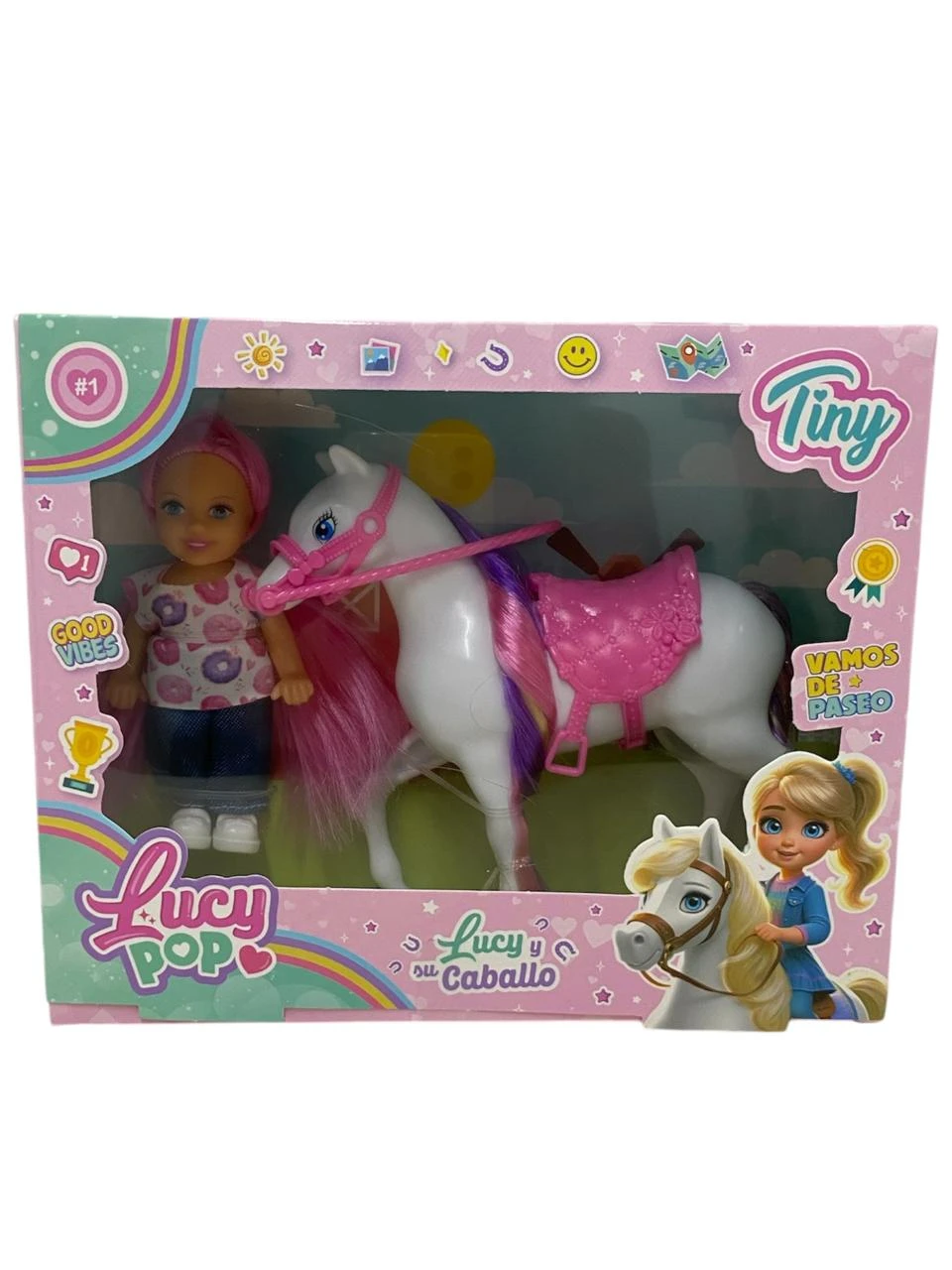Lucy y su caballo