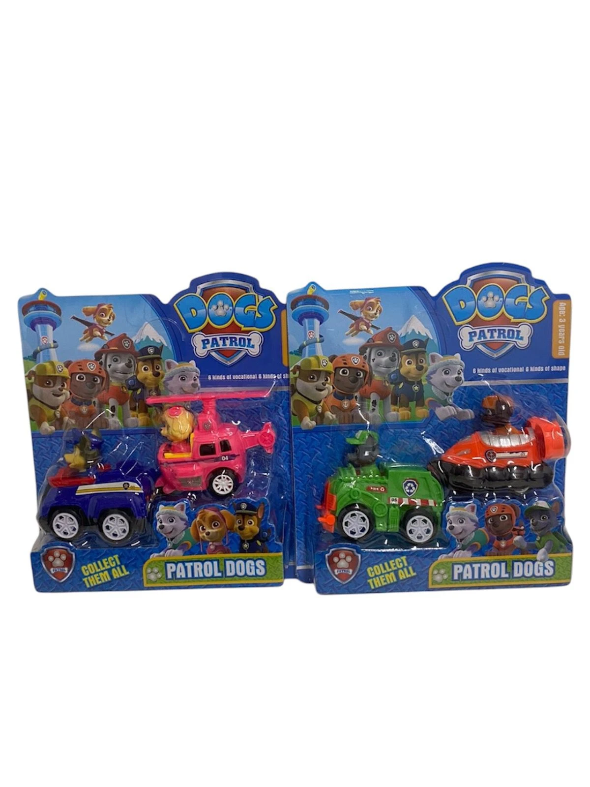 Paw patrol x2 pullback