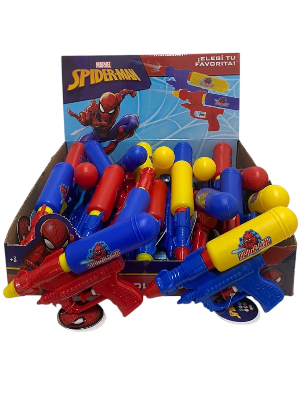 Pistola agua Spiderman ch