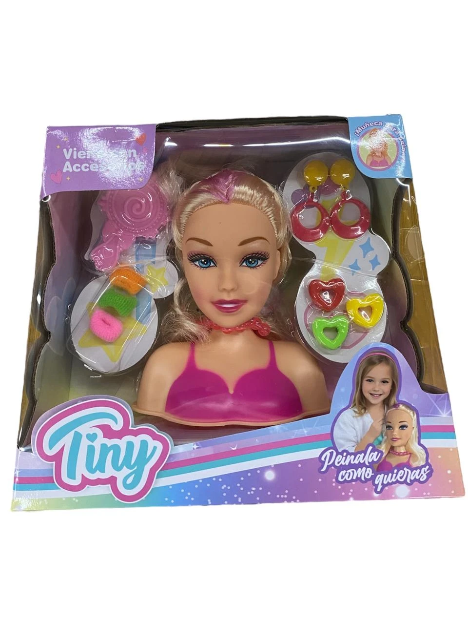 Muñeca tiny p/peinar