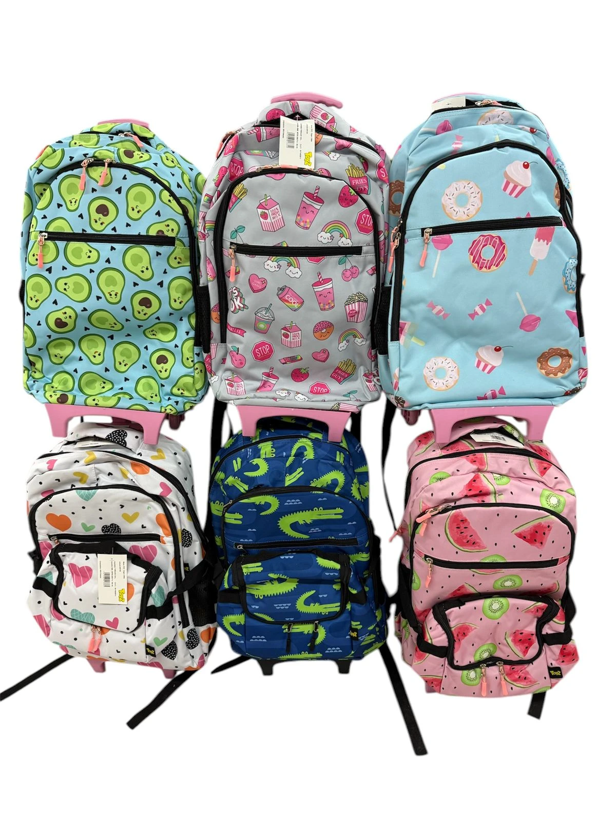 Set mochila lunchera y cartu