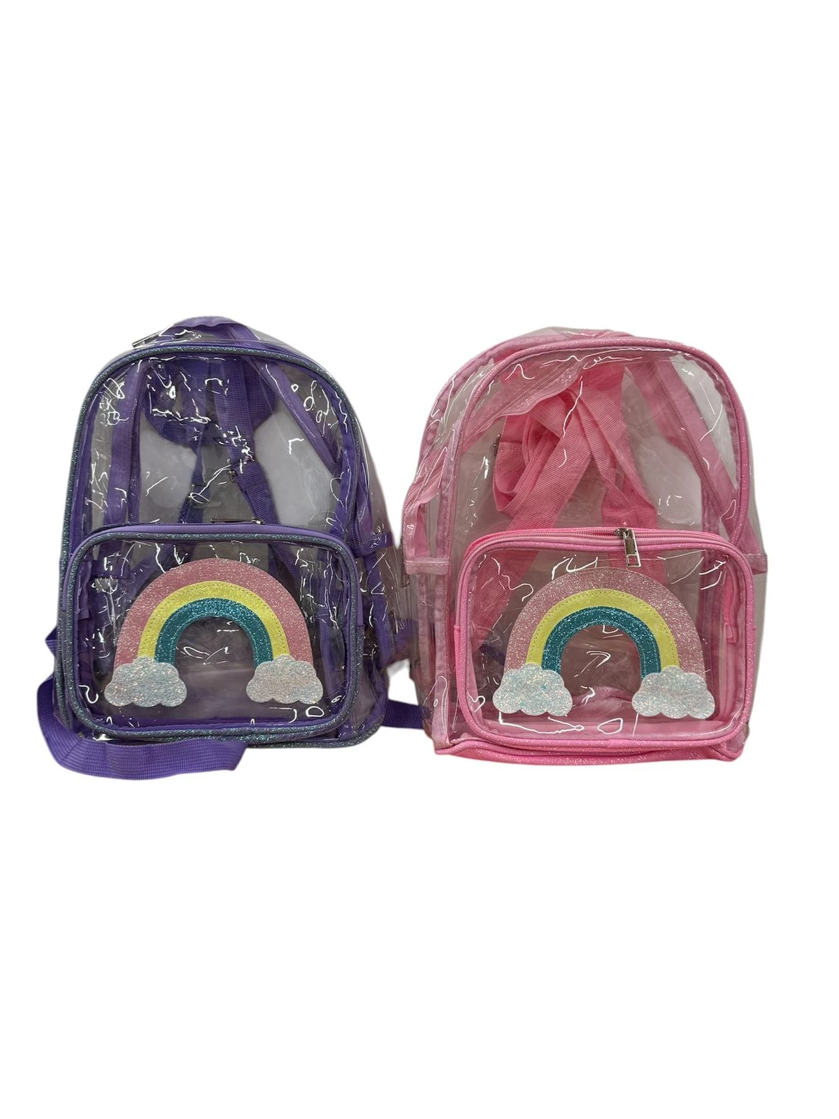 Mochila glitter arcoiris