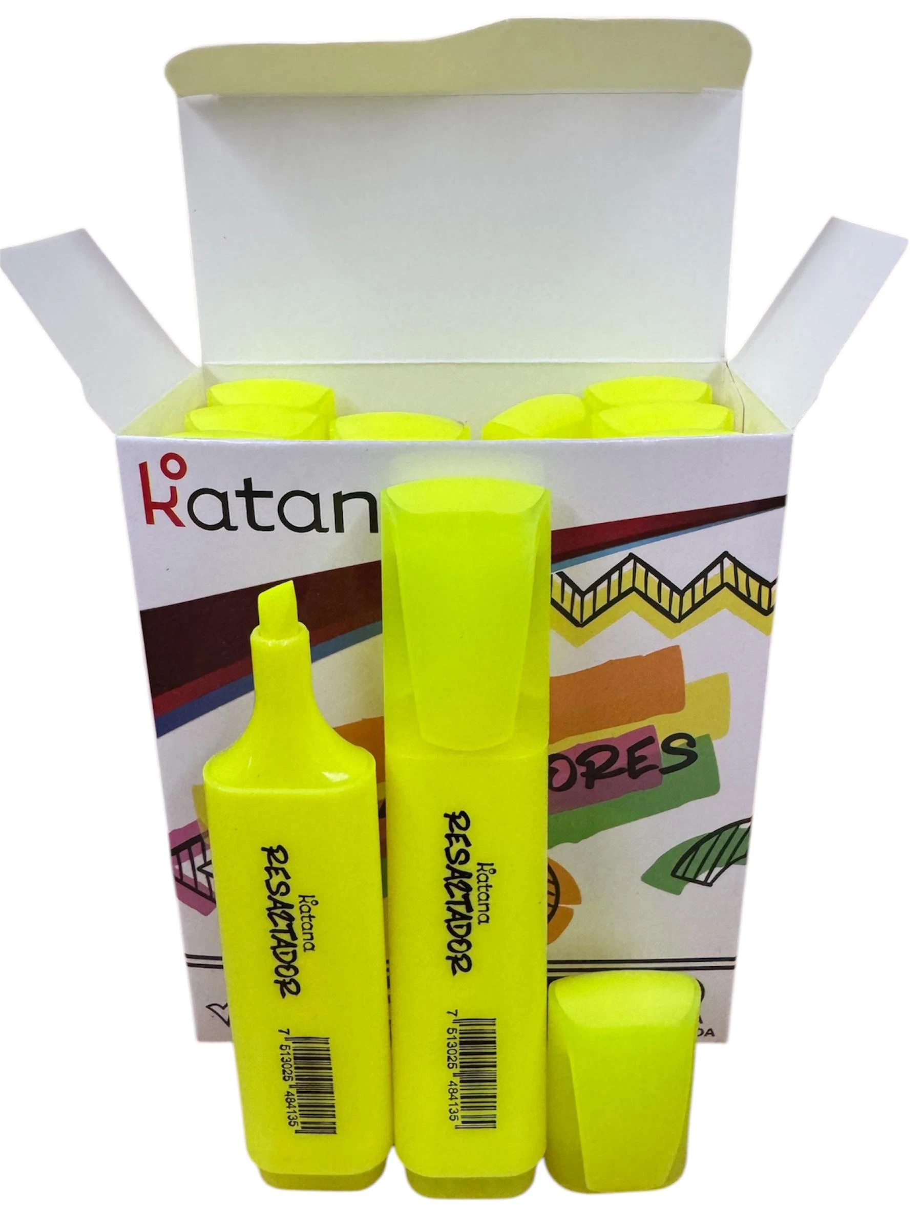 Resaltador amarillo