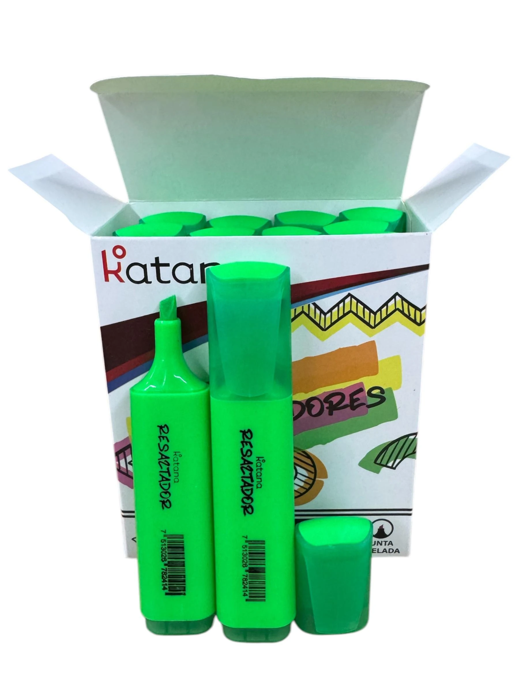 Resaltador verde
