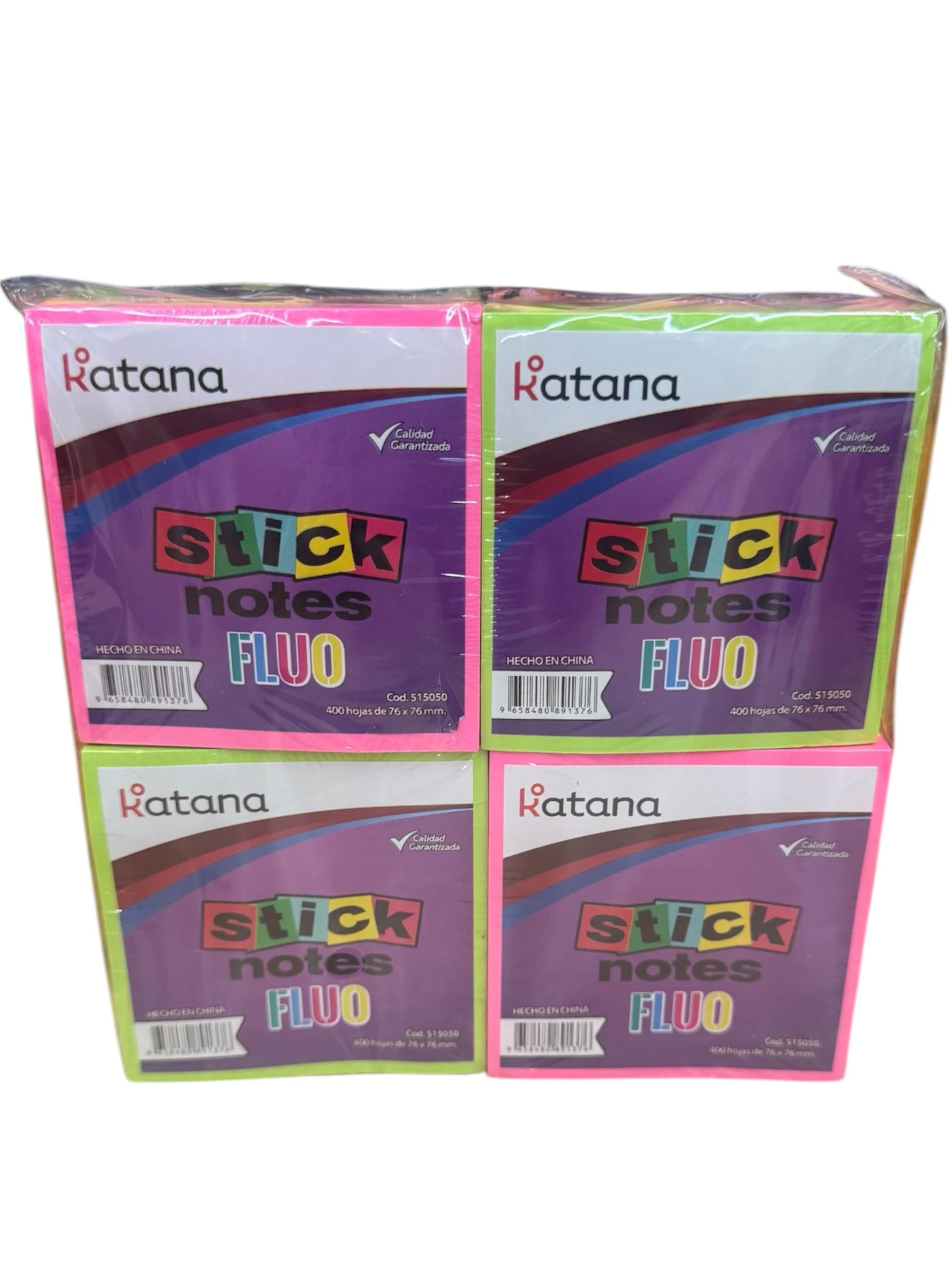 Stick de notas fluo