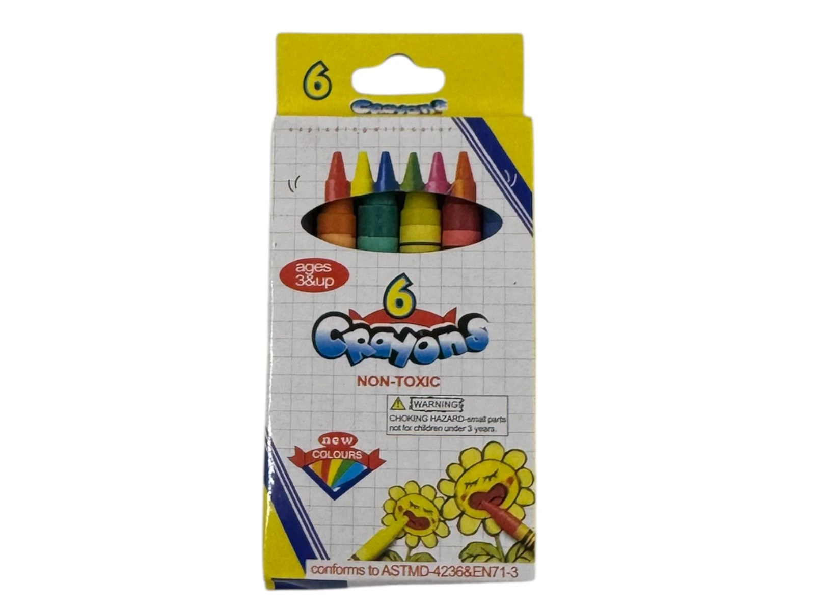 Crayones x 6