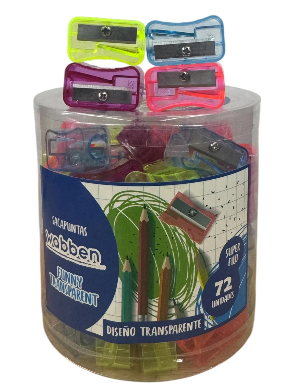 Sacapuntas X 72 Wabben trans