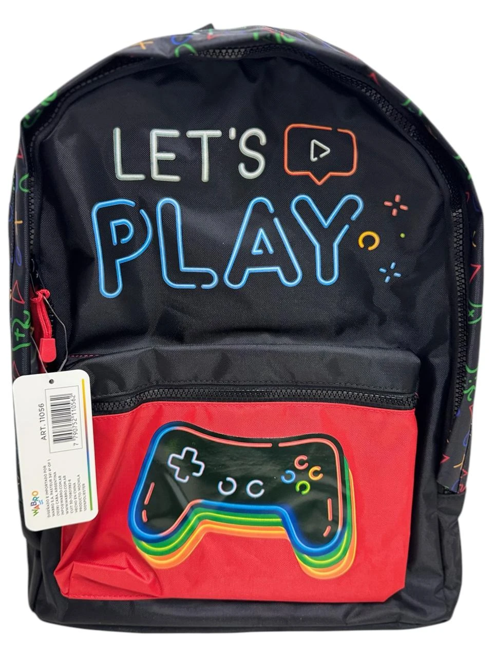 Mochila wabro 17" Espalda
