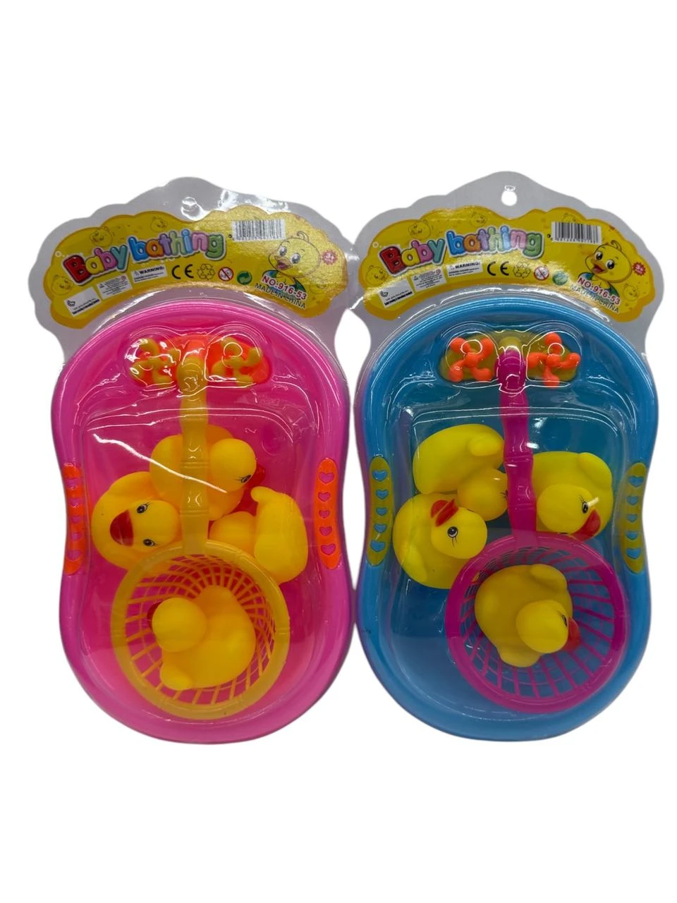 Patitos x4 con bañera