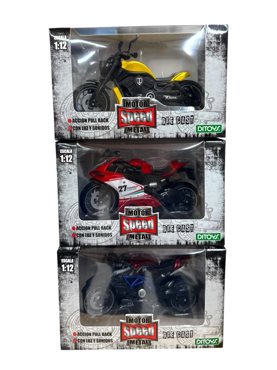 Motor speed metal