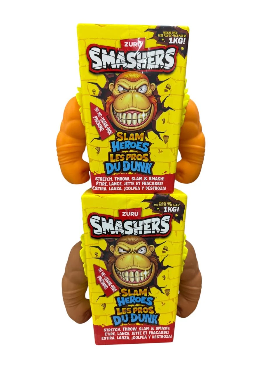 Smashers heroes y gorila para estirar y aplastar