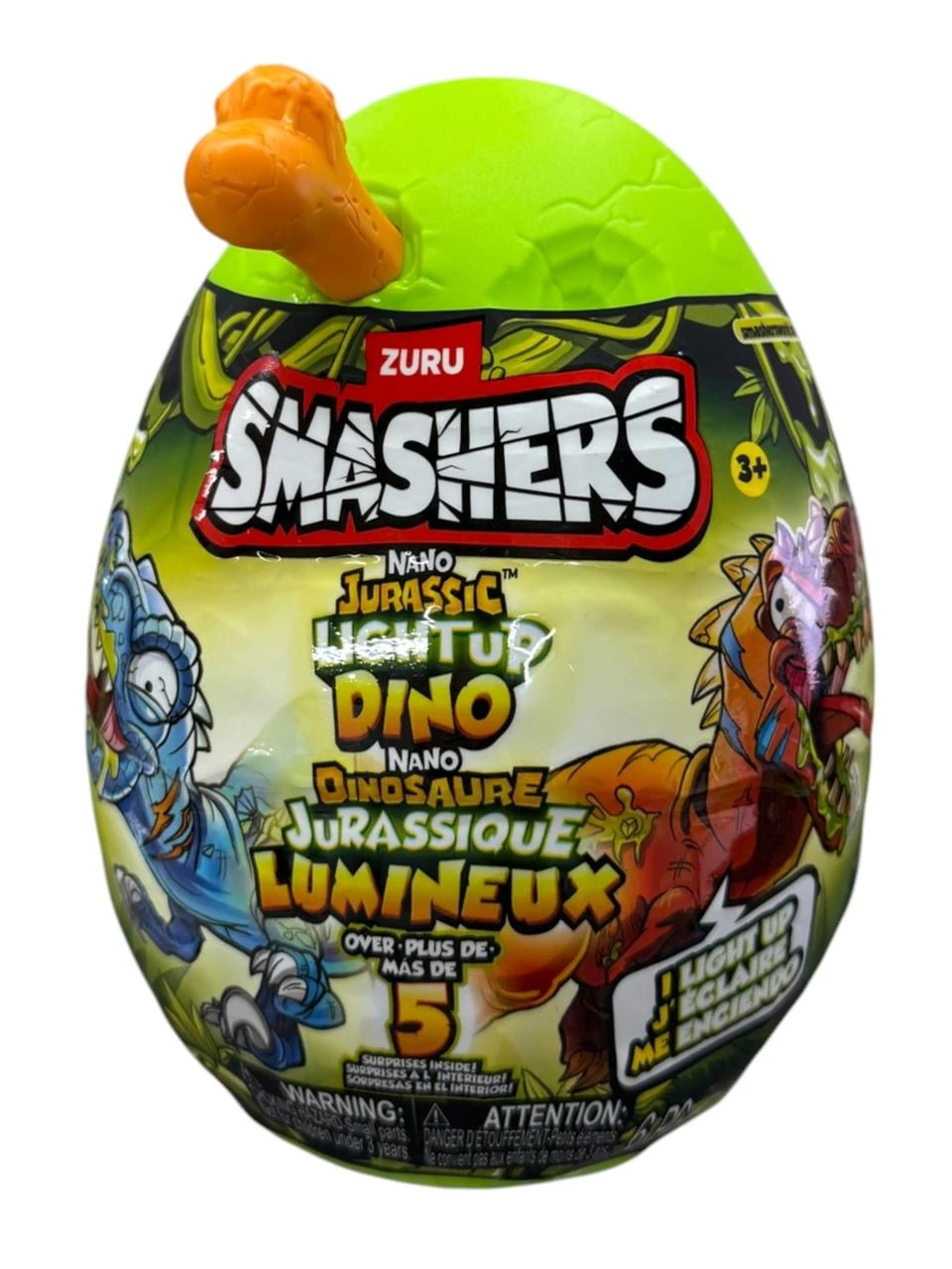 Smashers jurasic huevo sorpresa