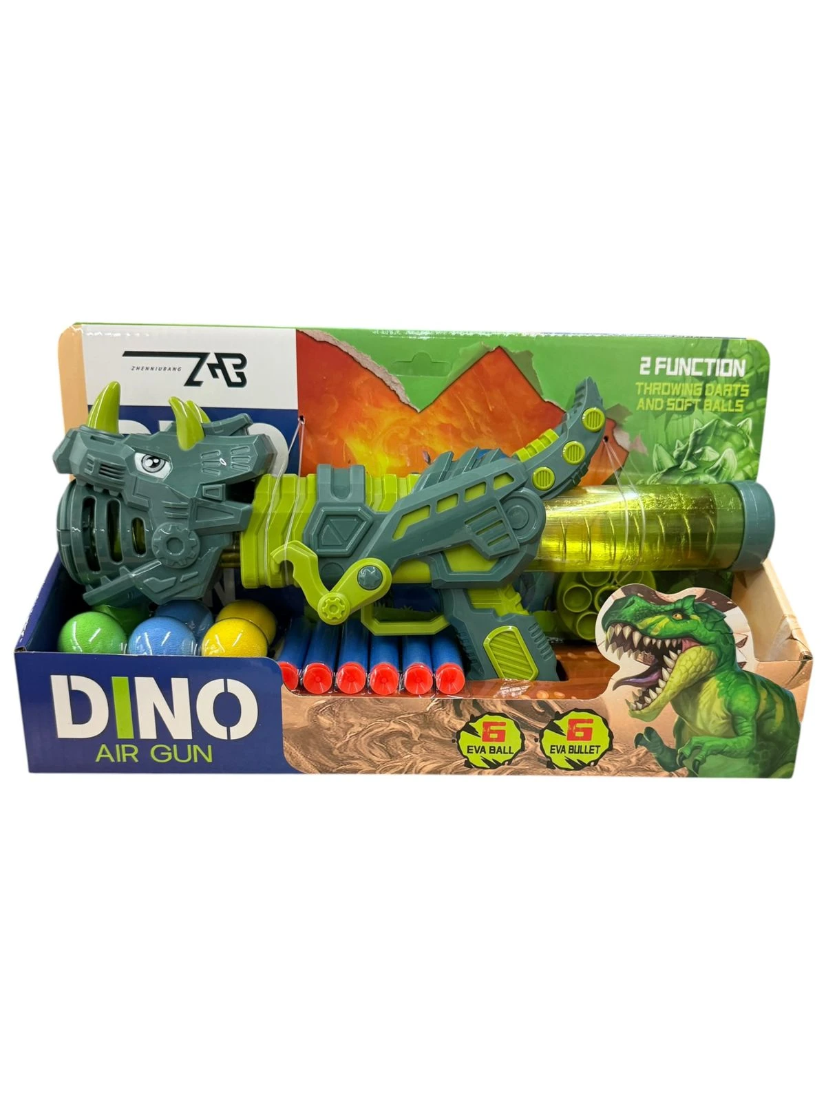 Pistola 2 en 1 dino