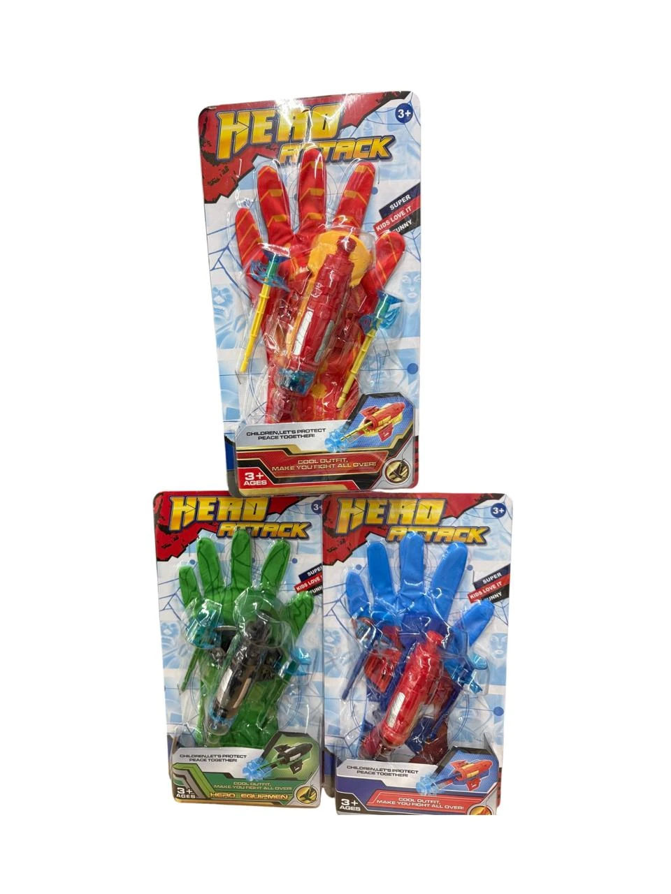Guante lanzador super heroe