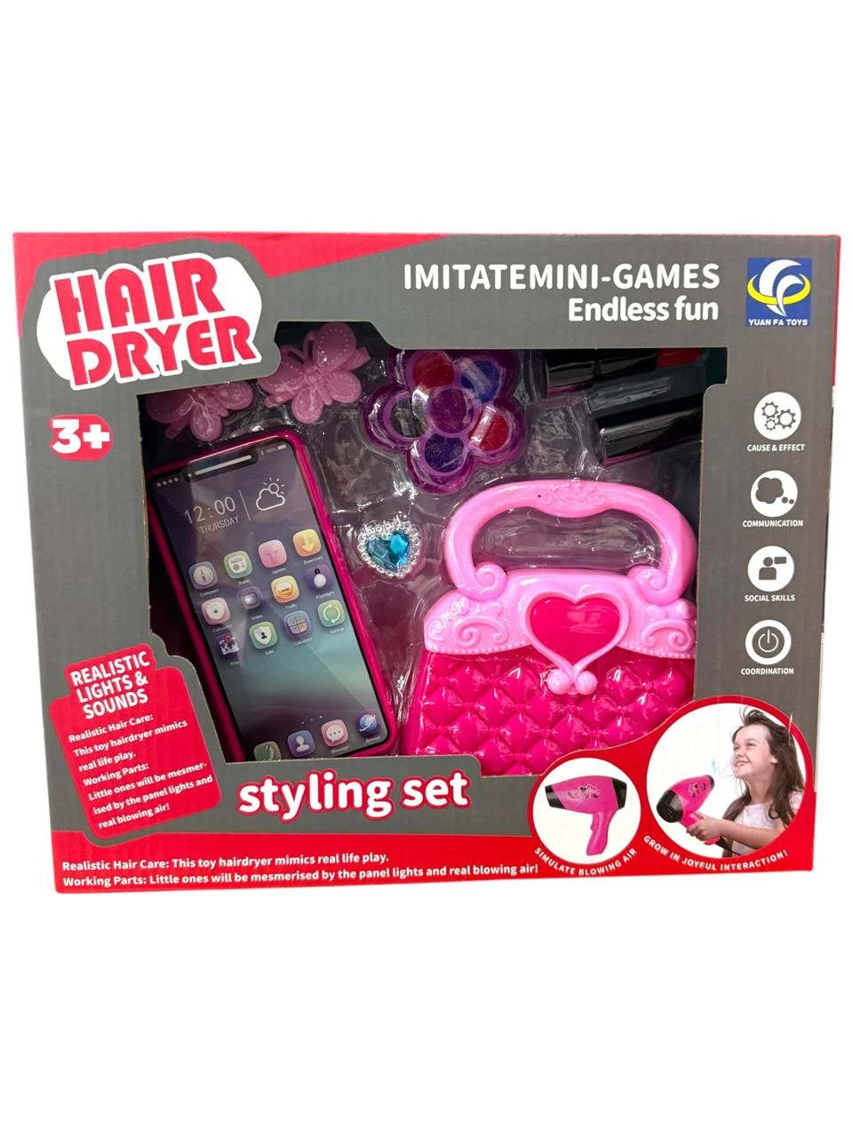 Set de belleza c/ secador