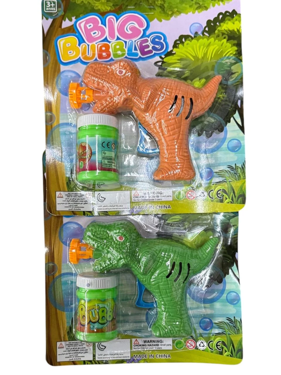 Burbujero dino friccion