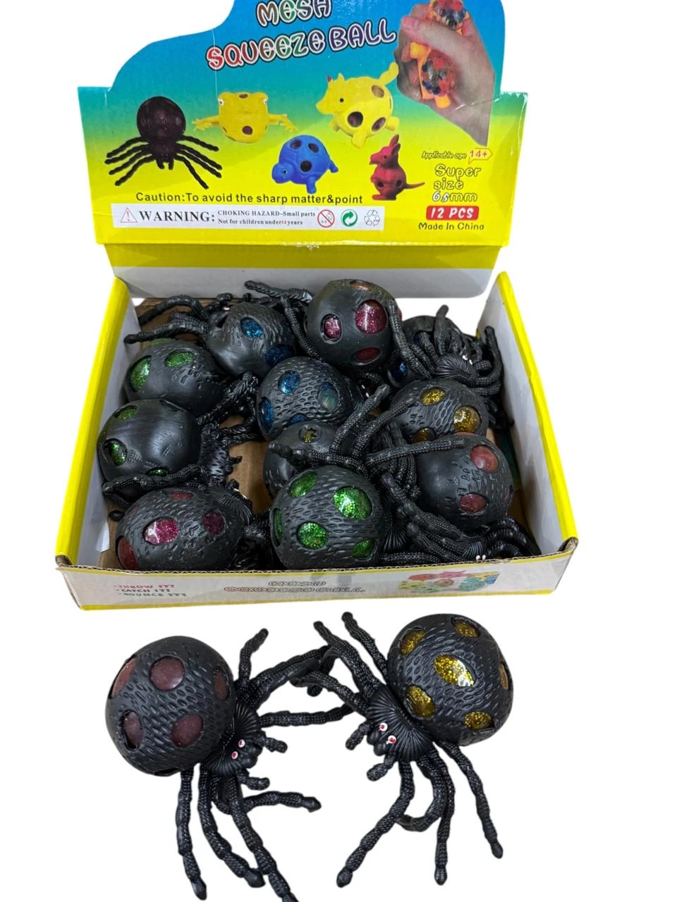 Squeezy araña grande
