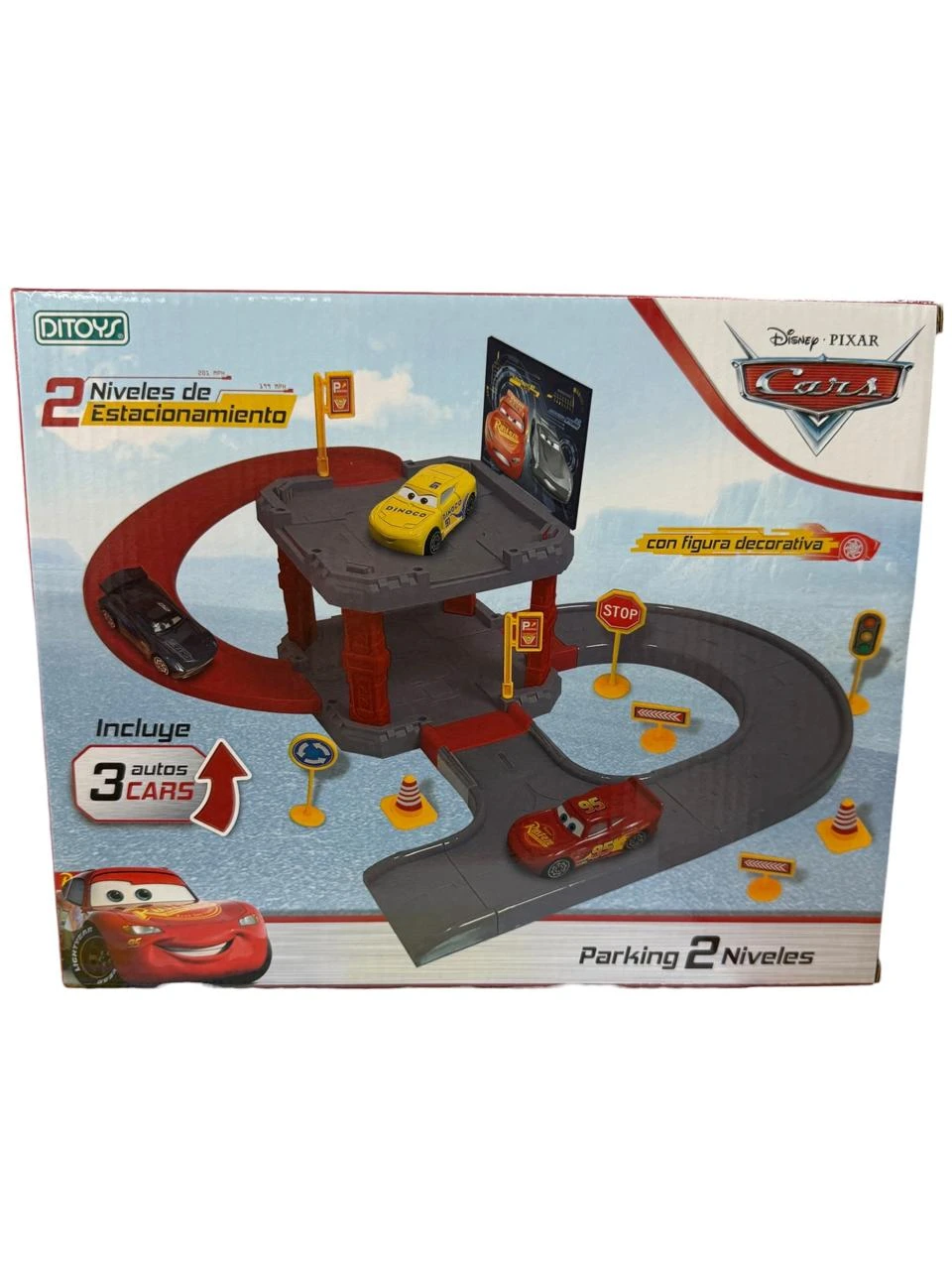 Pista cars 2 plantas