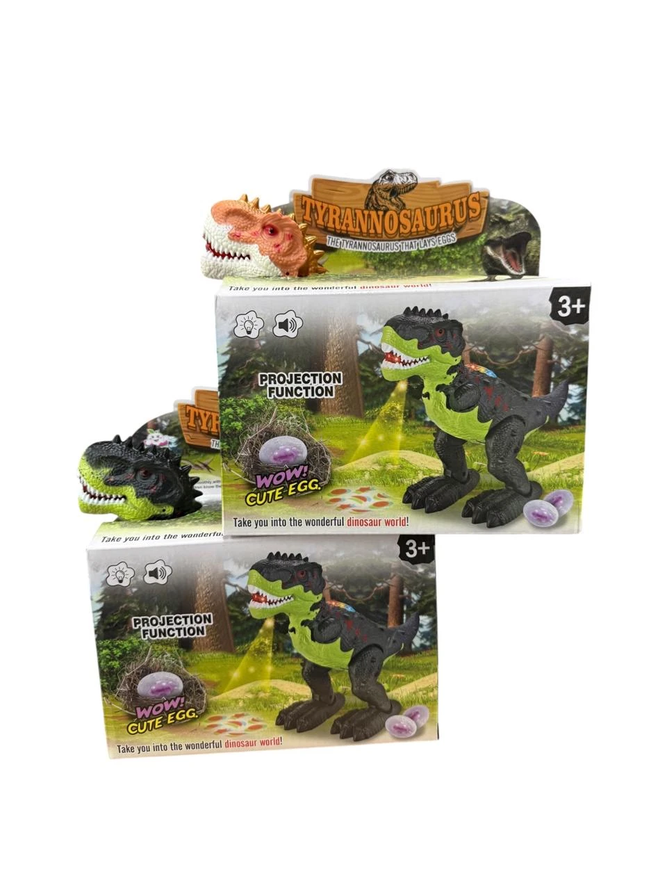 Dinosaurio luz y sonido