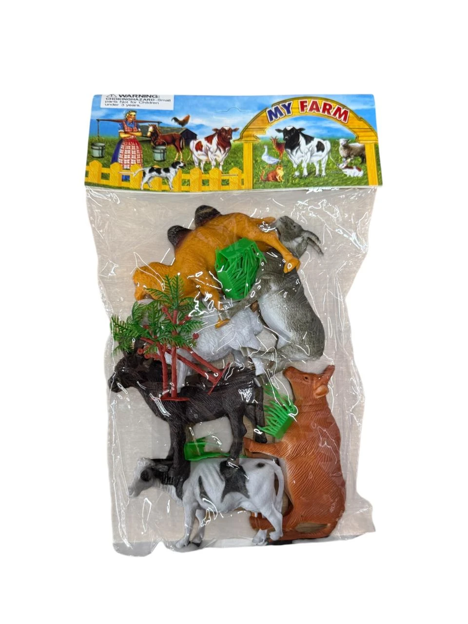 Animales granja x6