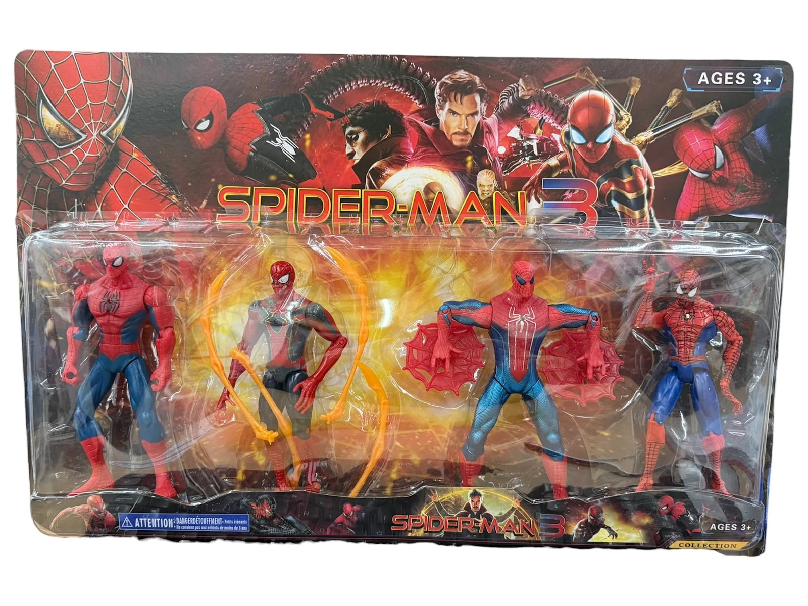 Spiderman x4