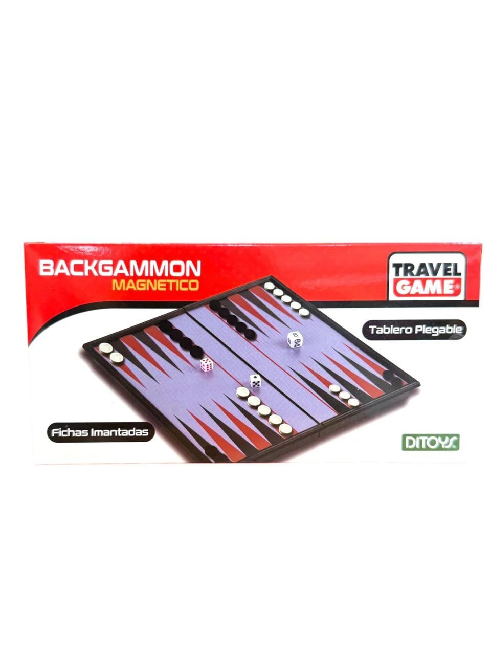 Juego backgammon magnetico