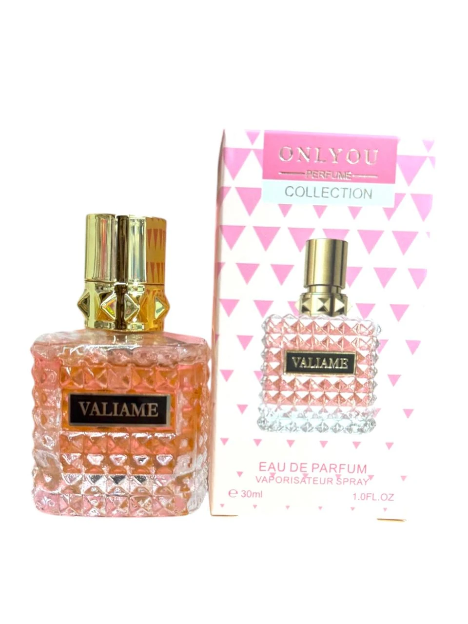 Perfume dama 30ml corazon pastel