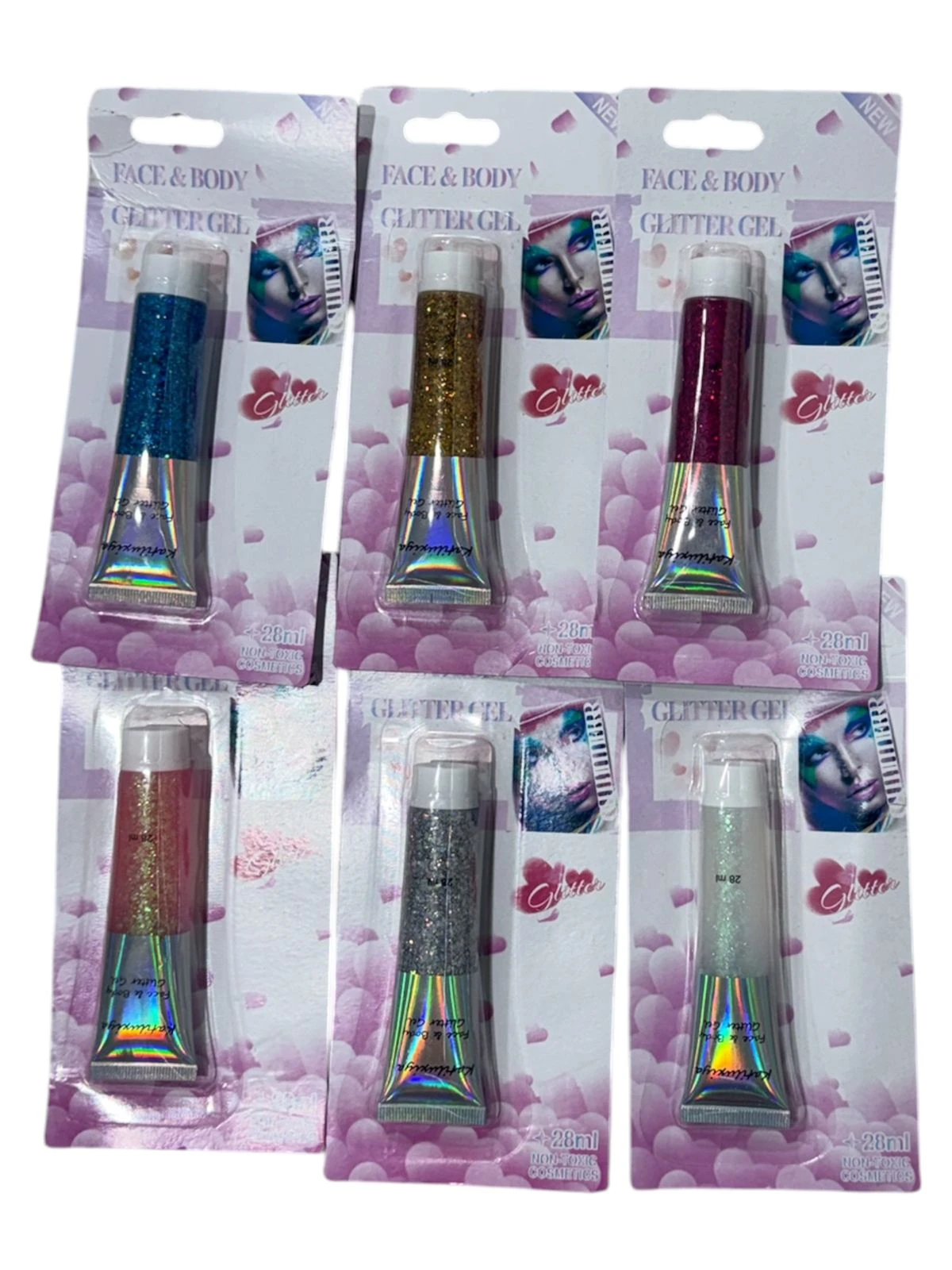 BodyPaint Glitter Gel 28cm
