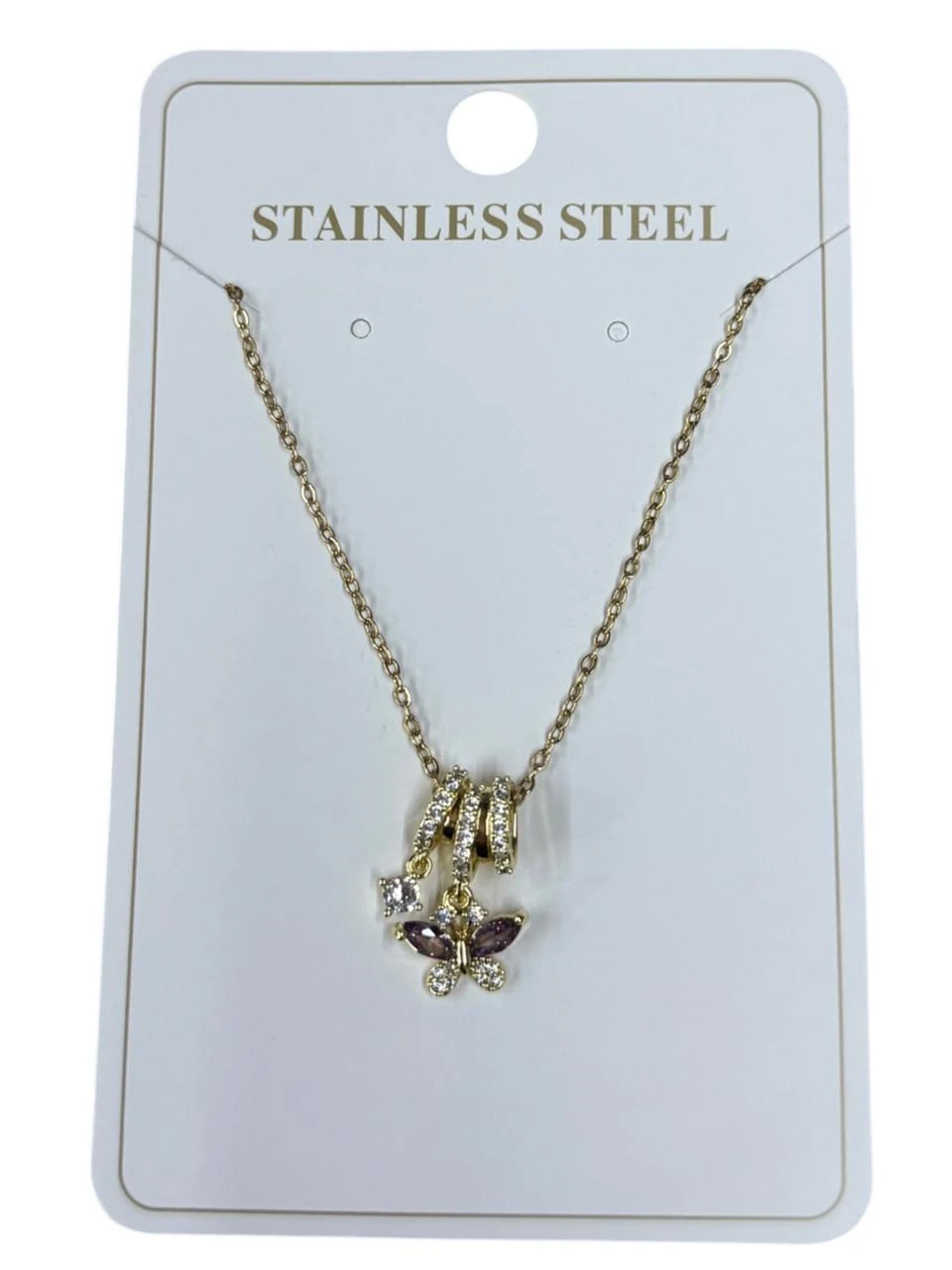 Collar mariposa