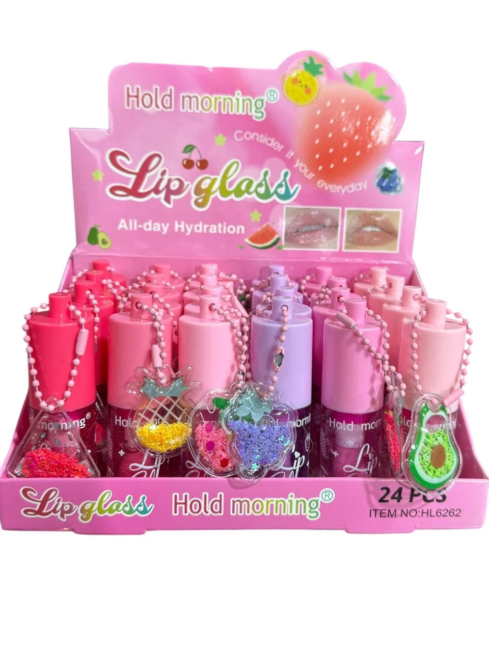 Gloss llavero frutal