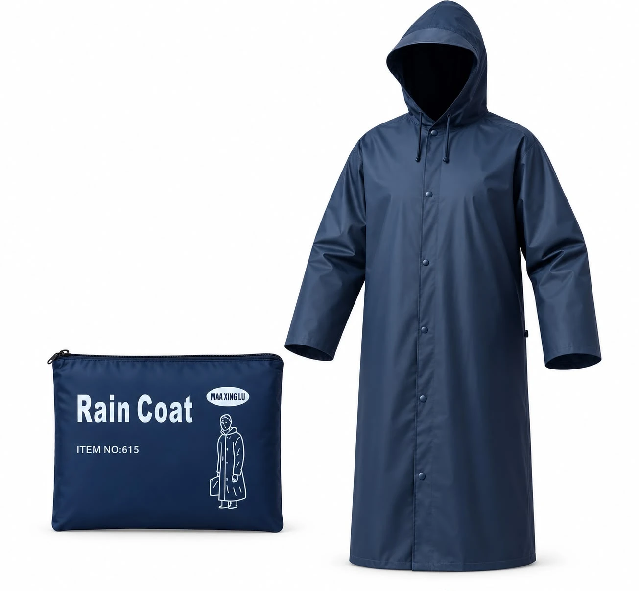 Piloto de lluvia azul