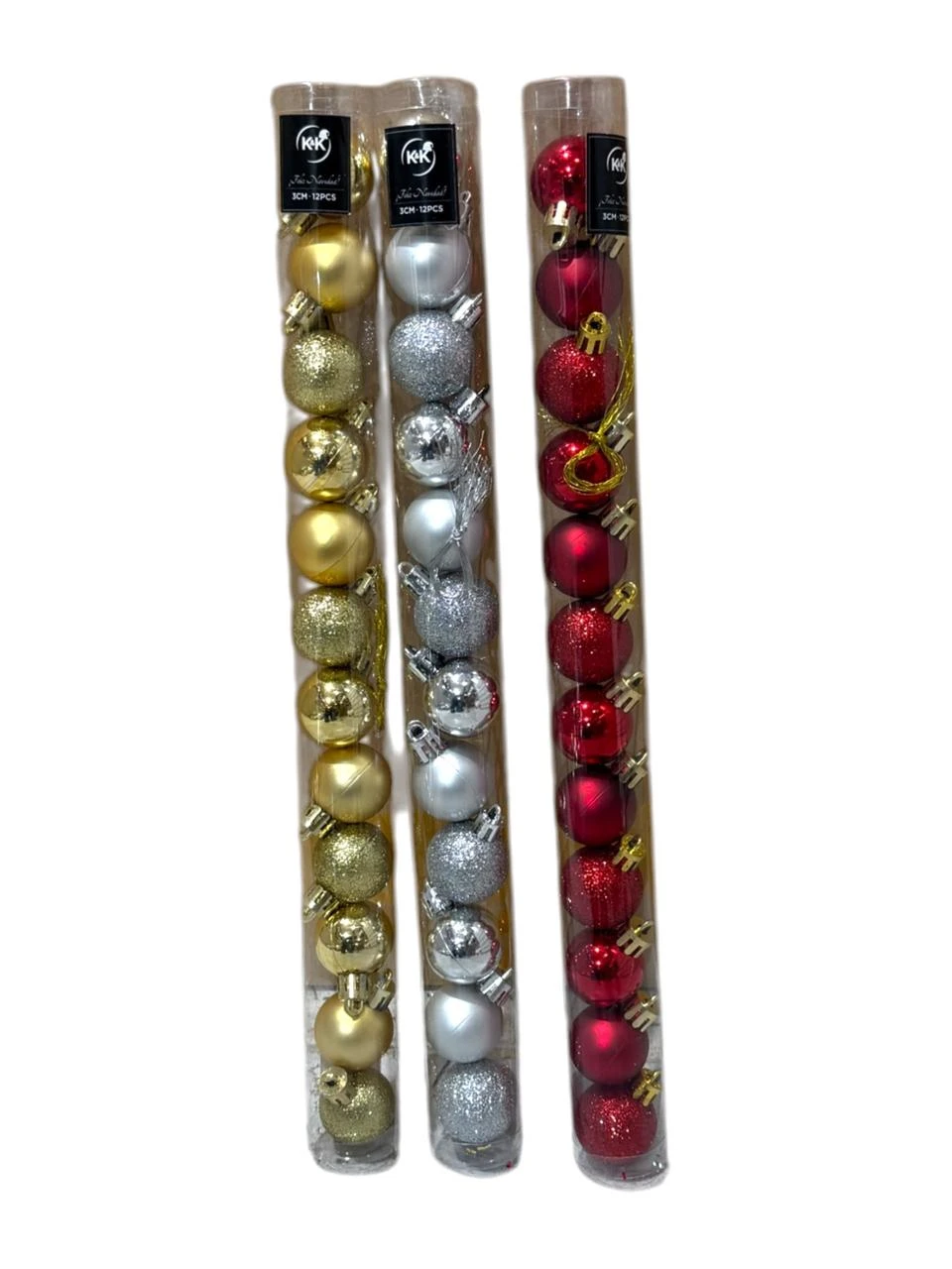 Tubo bolas 3cm x12