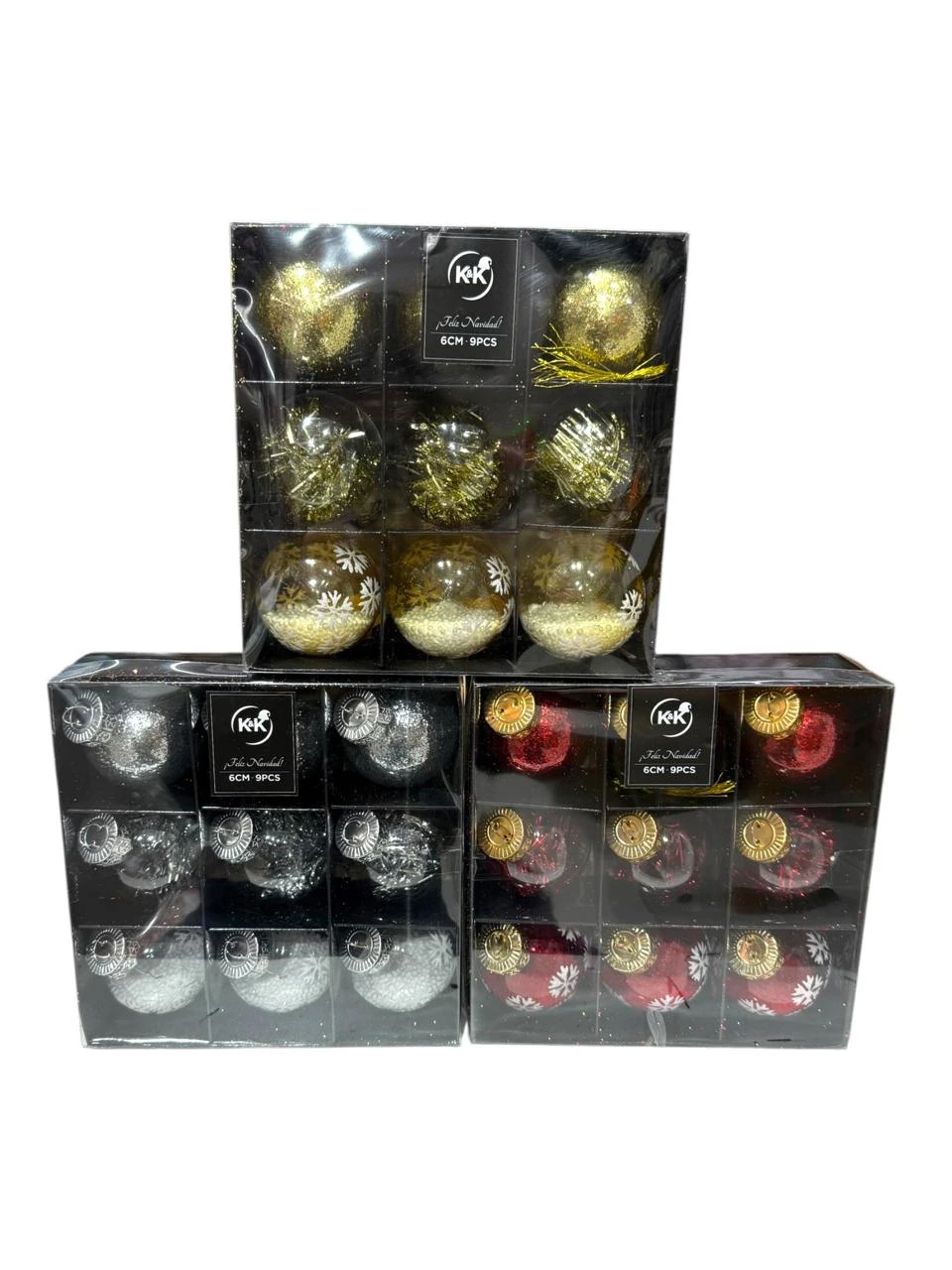 Set bolas rellenas 6cm x9