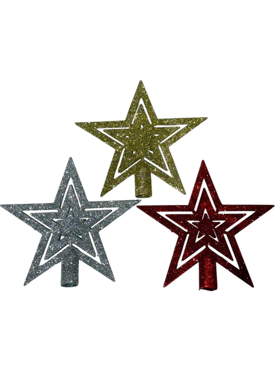 Puntal estrella glitter