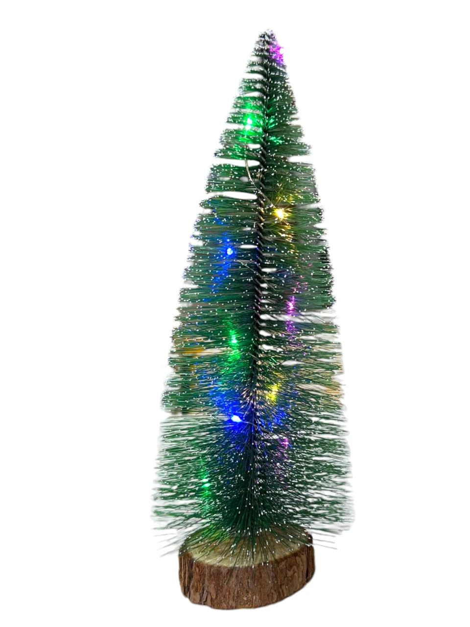 Arbol mesa luces multicolor