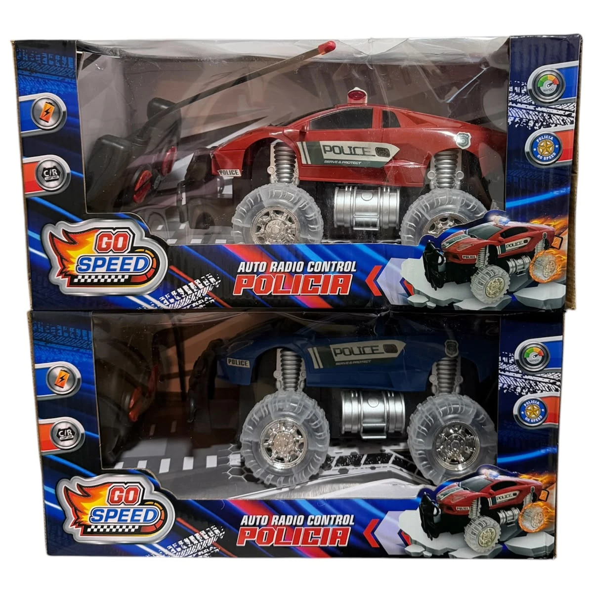Auto monster control remoto con luces