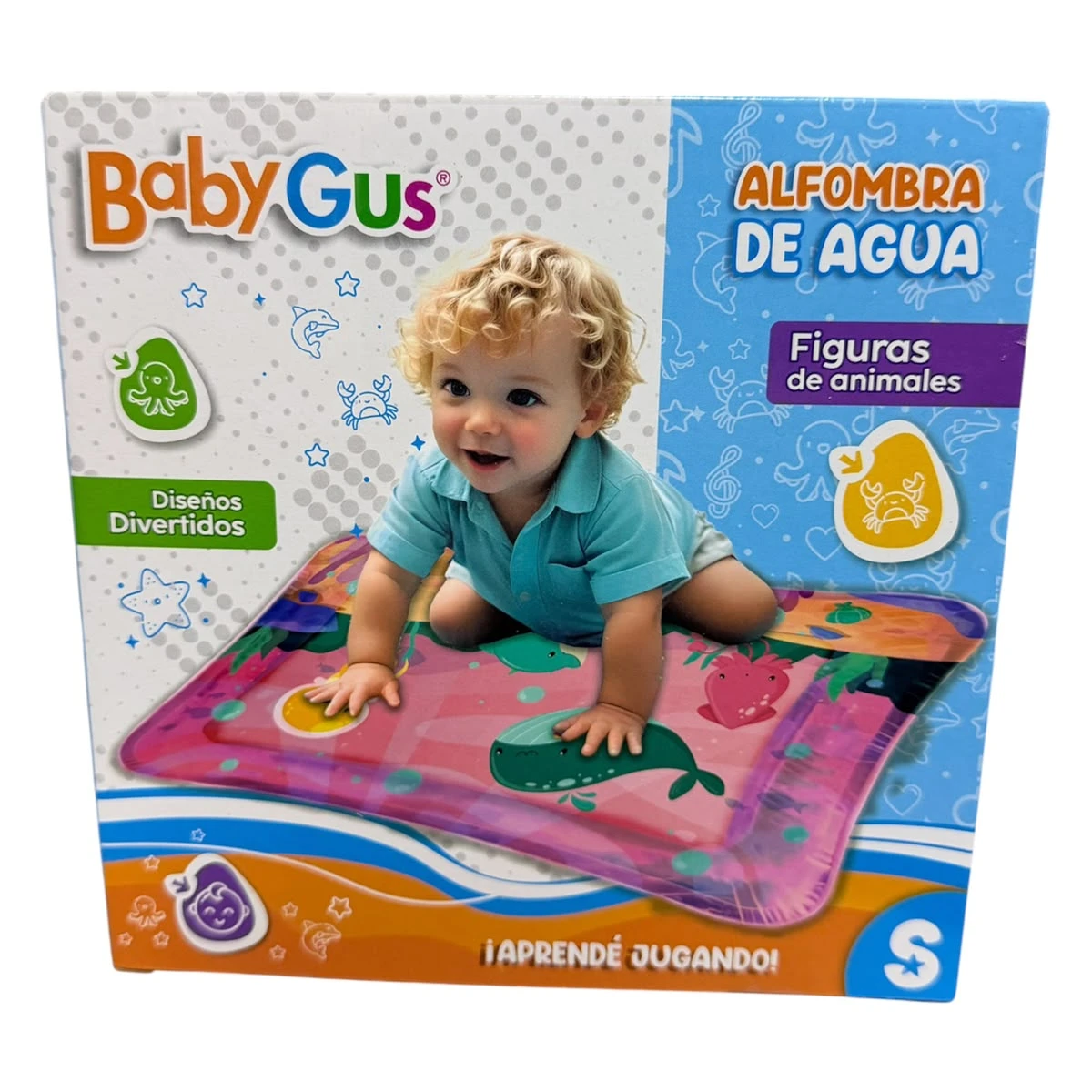 Alfombra de agua marino
